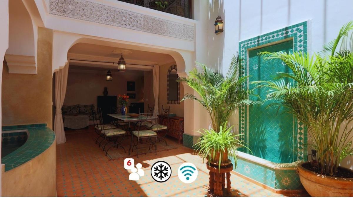 Dar Jena, Rare Riad In Medina On Mamounia Marakeş Dış mekan fotoğraf